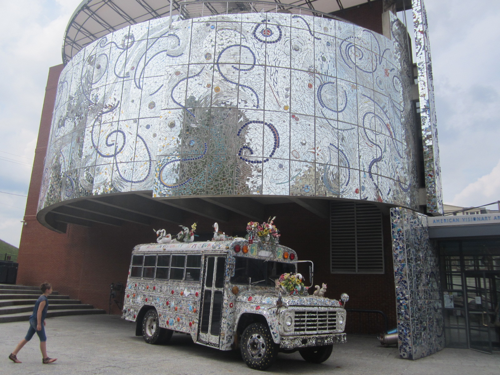 American Visionary Art Museum Entrance in Baltimore, Maryland