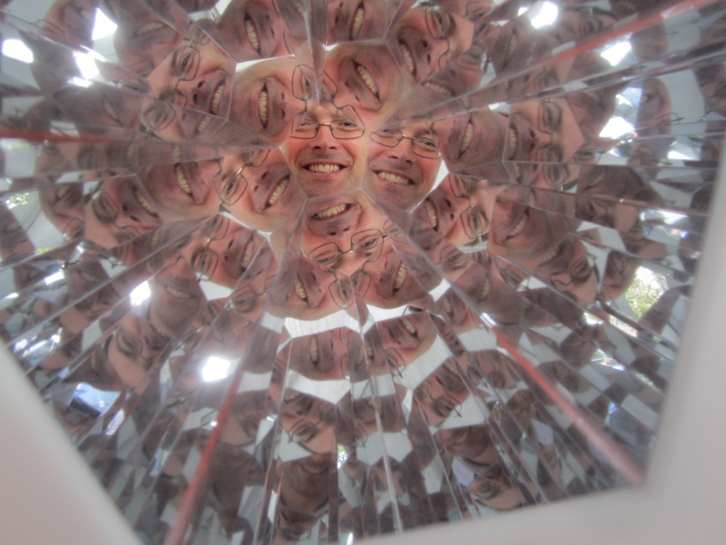 Bob through a kaleidoscope at Maker Faire NYC 2013