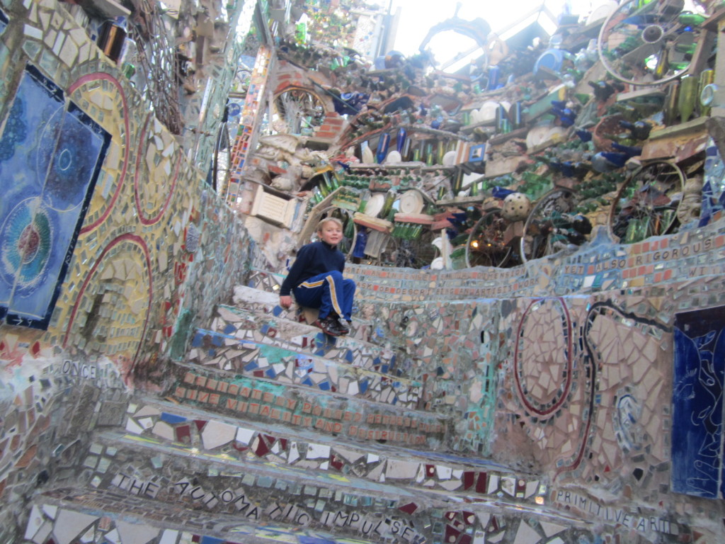 Russell at the Magic Gardens