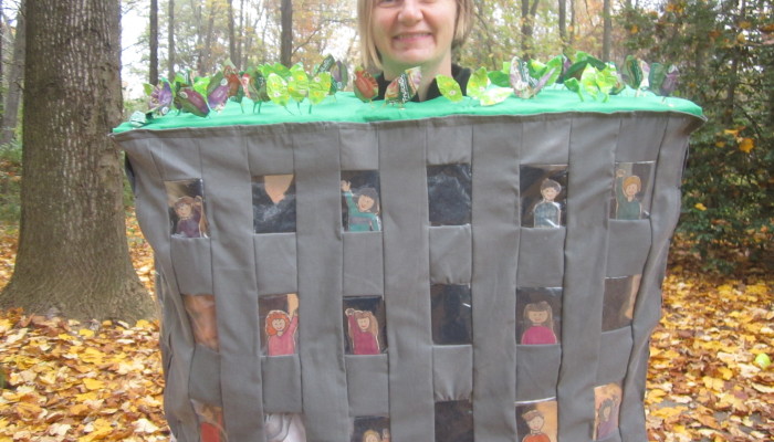 Green Roof on PS 41 Halloween Costume, 2012