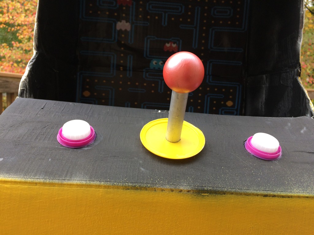 Joystick on Pac-Man Arcade Halloween costume