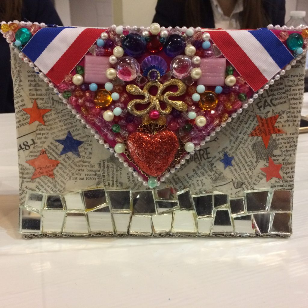 Recycled Purse by Rebecca Doyle of Redeemer Classical Christian School