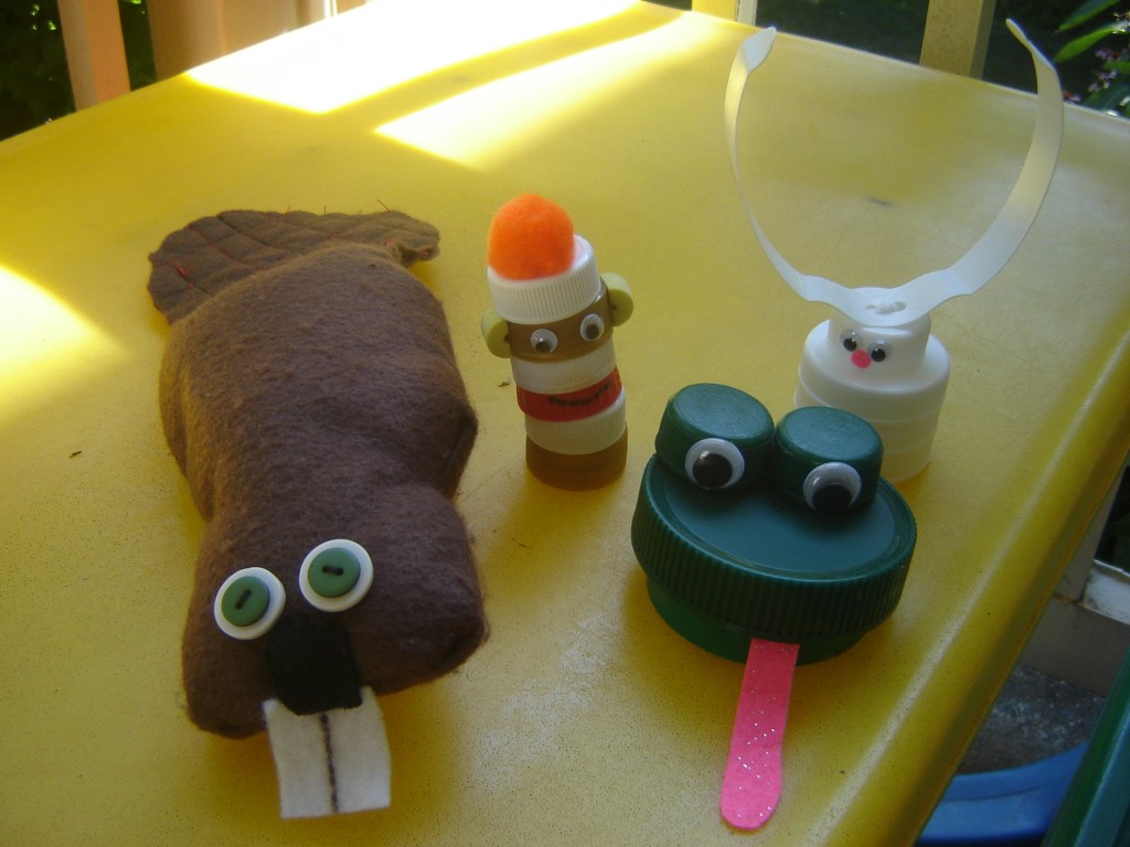 Making Animal Toys from Plastic Caps