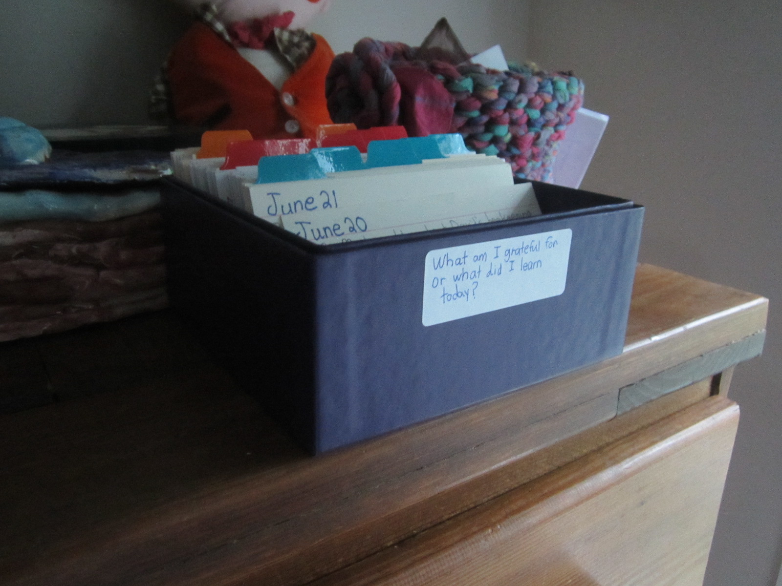 My Daily Gratitude Journal in a Box