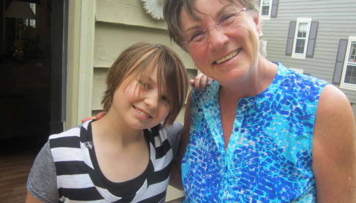 Nora and Mom, May 2014