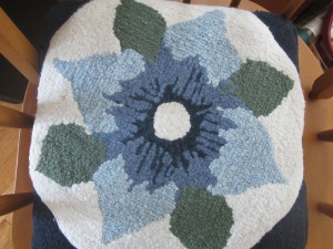 Our First Hooked Rug