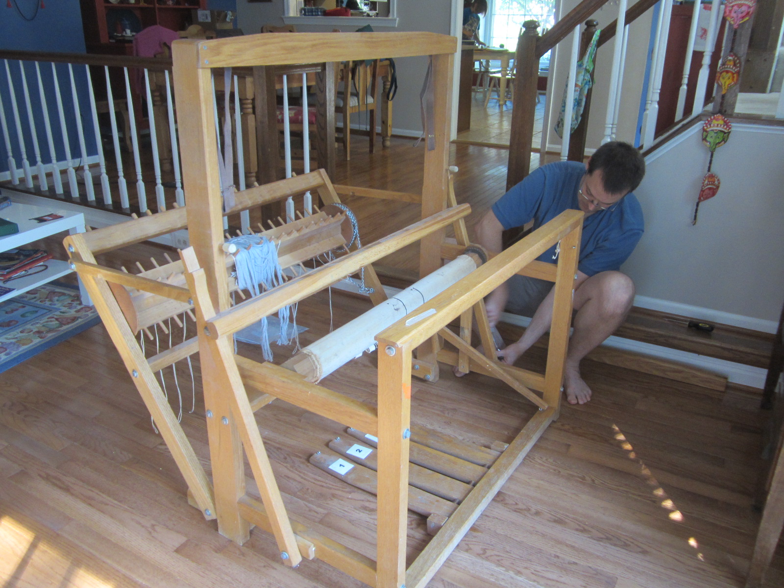 The almost assembled loom