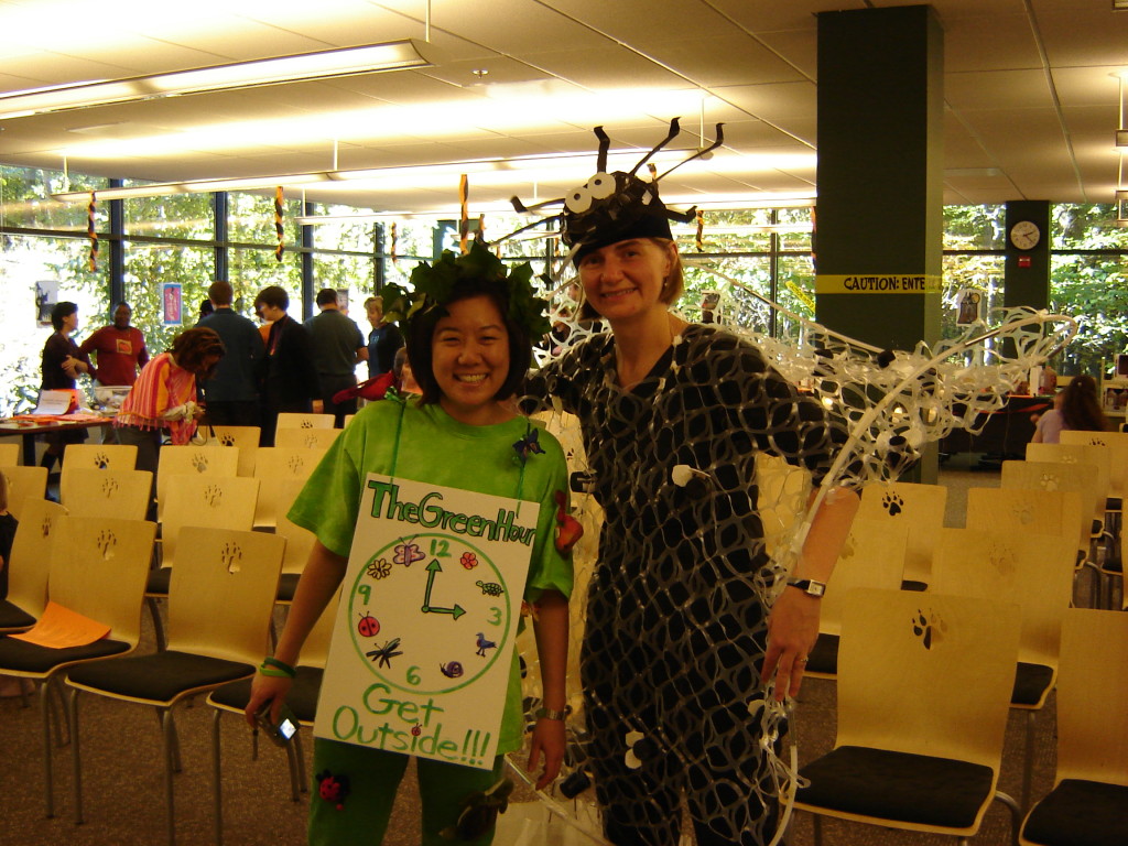 Spider Web Costume with Kim Hirose