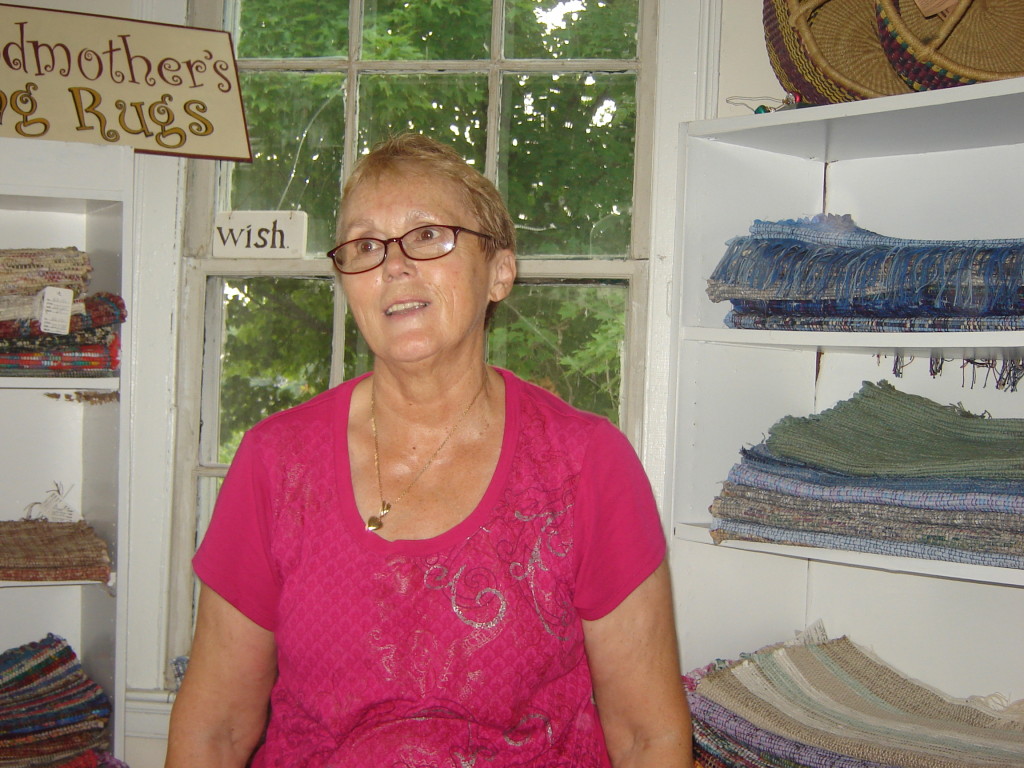 Hilary Cooper-Kenny, owner of Crazy as a Loom Weaving Studio