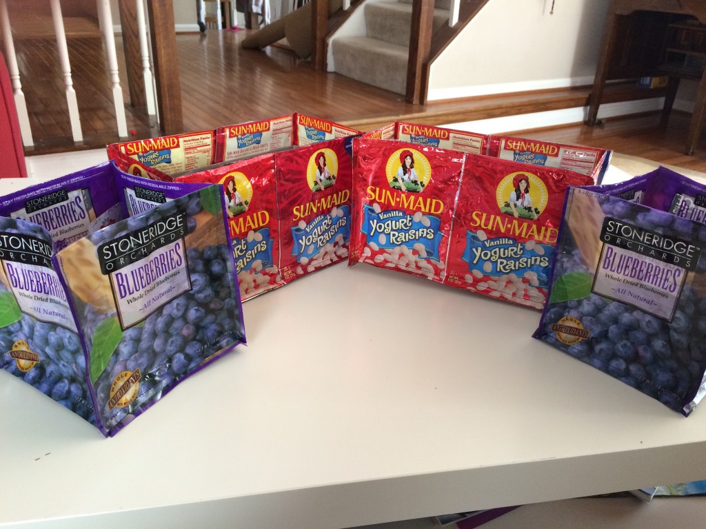 Teacher Appreciation Gifts – Dried Fruit Bag Desk Organizers