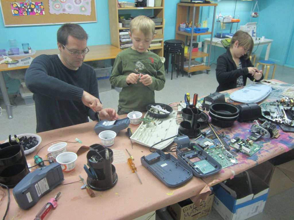 Take-Apart Events and E-Waste