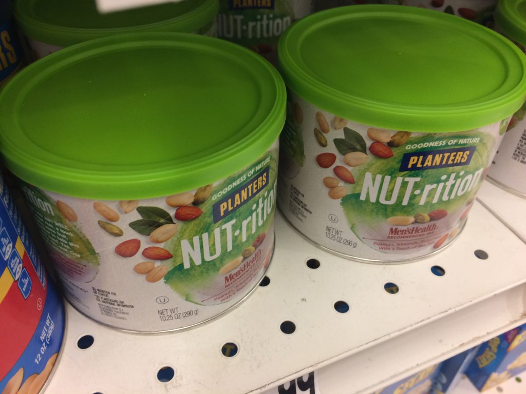 Any green plastic - such as the lids from these nuts