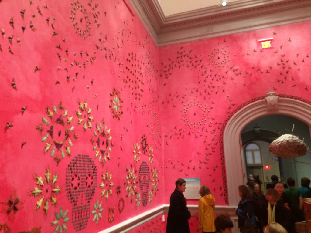 In the Midnight Garden by Jennifer Angus at the Renwick Gallery, December 2015